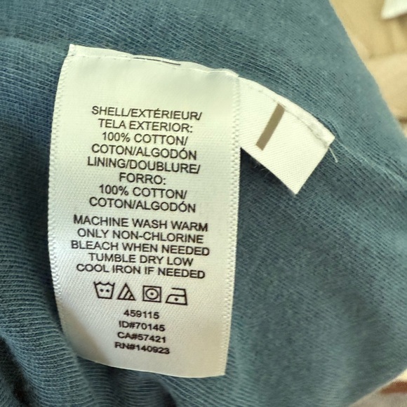 LOFT Blue Tie Waist Utility Jacket XS - Picture 9 of 11